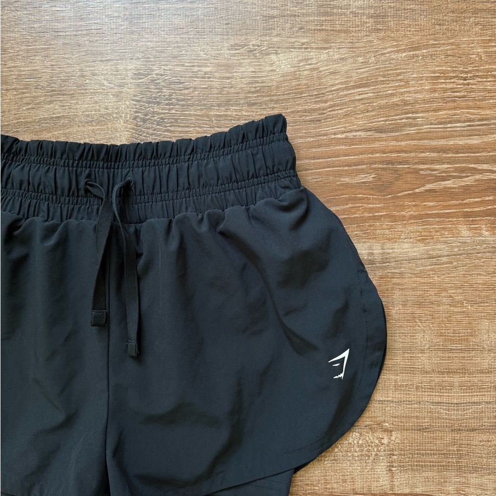 Gymshark Black Athletic Shorts